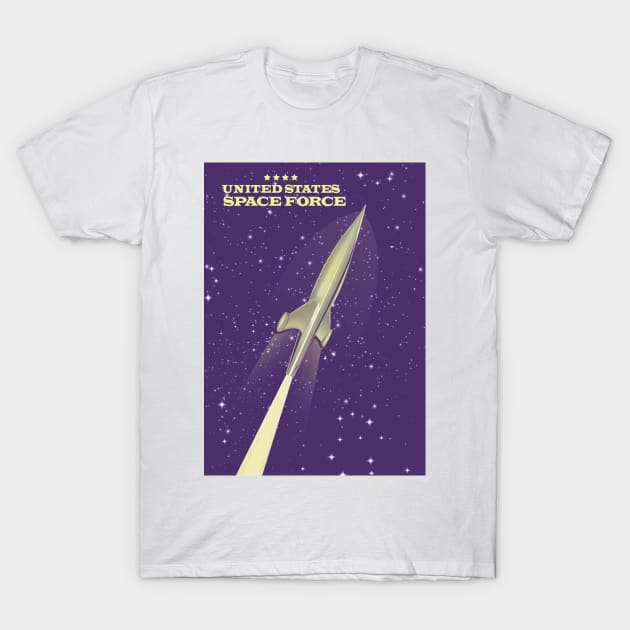 United States Space Force T-Shirt by nickemporium1